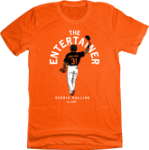 The Entertainer Cedric Mullins MLBPA Tee Orange In The Clutch